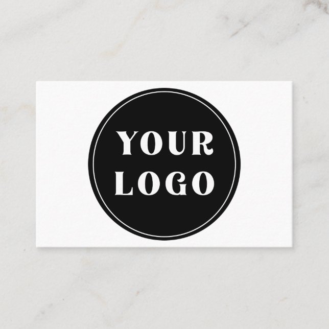 Modern, Sleek, stylish, & Customisable Business Card (Front)