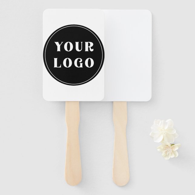 Modern, Sleek, stylish, & Customisable Hand Fan (Front and Back)