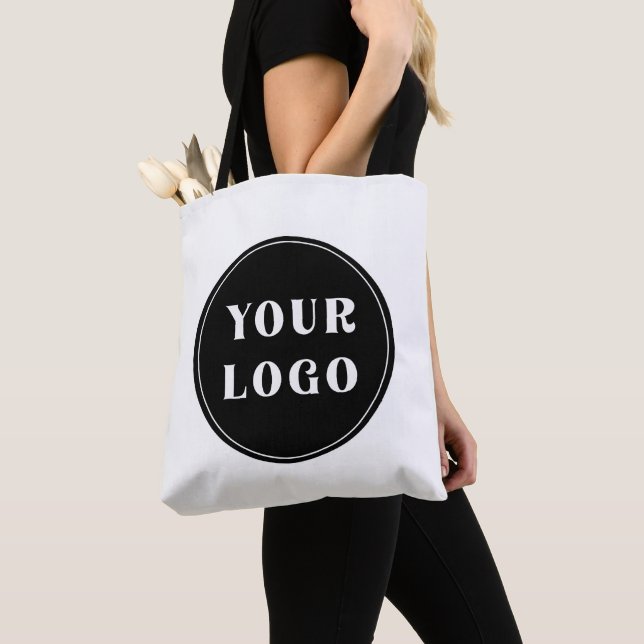 Modern, Sleek, stylish, & Customisable Tote Bag (Close Up)
