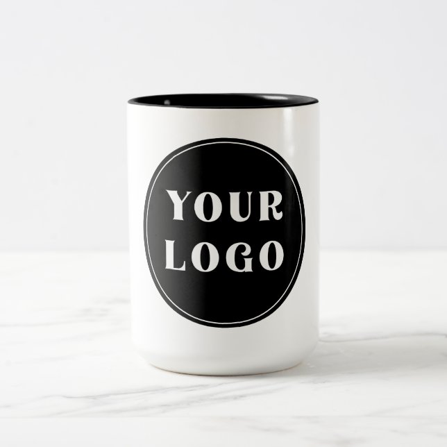 Modern, Sleek, stylish, & Customisable Two-Tone Coffee Mug (Center)