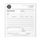 Modern Small Business Invoice Sales Receipt Grey