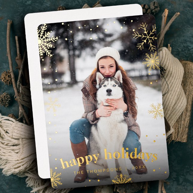 Modern Snowflake Family Christmas 2024 Picture (Creator Uploaded)