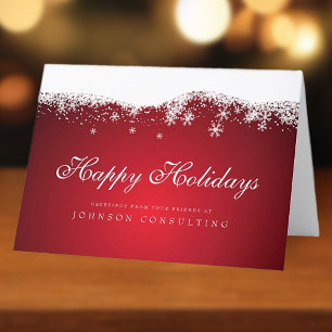 Modern Snowflakes   Holiday Greetings
