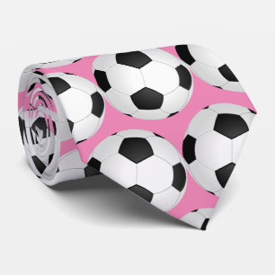 modern soccer ball pattern for her tie