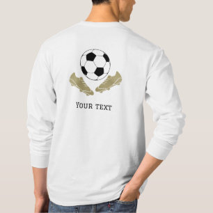 Modern Soccer Cleats Ball  T-Shirt