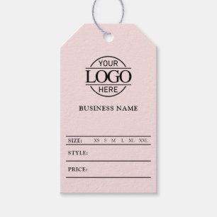 Modern Social Media Business Logo Price Hang Tag
