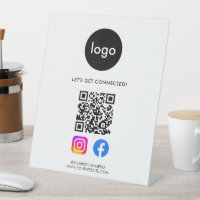 Modern Social Media QR Code
