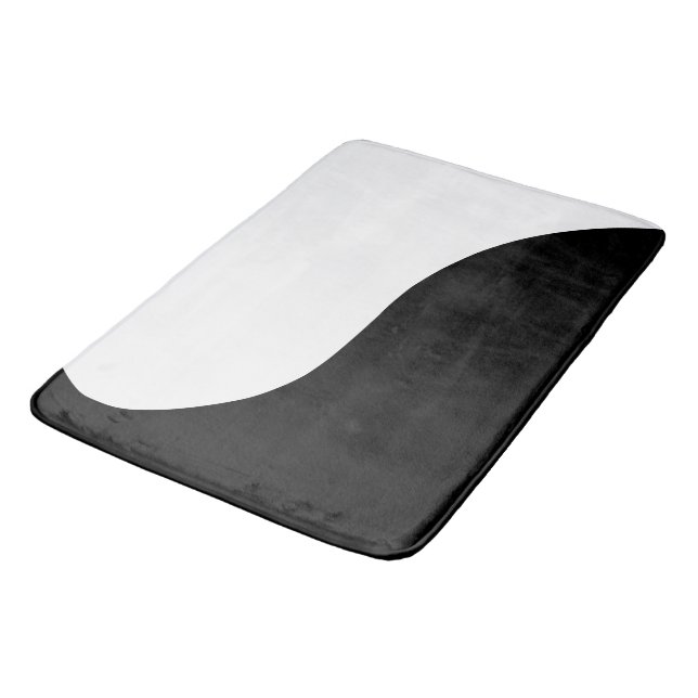 Modern Soft Wave Bath Mat (Angled)