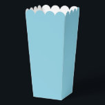 Modern Solid Blue Simple Chic Elegant Favour Box<br><div class="desc">Modern Solid Blue Simple Chic Elegant Popcorn Favour Boxes features a modern solid blue. Perfect for Valentine's Day,  Father's Day,  Women's Day,  Mother's Day,  birthday parties,  anniversary,  weddings,  baby showers and more. Created by Evco Studio www.zazzle.com/store/evcostudio</div>