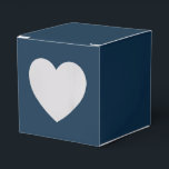 Modern Solid Dark Blue Simple Chic Elegant Favour Box<br><div class="desc">Modern Solid Dark Blue Simple Chic Elegant Favour Boxes features a modern solid dark blue. Perfect for Valentine's Day,  Women's Day,  Mother's Day,  birthday parties,  anniversary,  weddings,  baby showers and more. Created by Evco Studio www.zazzle.com/store/evcostudio</div>
