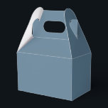 Modern Solid Elemental Blue Simple Chic Elegant Favour Box<br><div class="desc">Modern Solid Elemental Blue Simple Chic Elegant Favour Boxes features a modern solid blue. Perfect for Valentine's Day,  Women's Day,  Mother's Day,  birthday parties,  anniversary,  weddings,  baby showers and more. Created by Evco Studio www.zazzle.com/store/evcostudio</div>