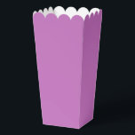 Modern Solid Orchid Purple Simple Chic Elegant Favour Box<br><div class="desc">Modern Solid Orchid Purple Simple Chic Elegant Popcorn Favour Boxes features a modern solid orchid purple. Perfect for Valentine's Day,  Women's Day,  Mother's Day,  birthday parties,  anniversary,  weddings,  baby showers and more. Created by Evco Studio www.zazzle.com/store/evcostudio</div>
