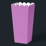 Modern Solid Orchid Purple Simple Chic Elegant Favour Box<br><div class="desc">Modern Solid Orchid Purple Simple Chic Elegant Popcorn Favour Boxes features a modern solid orchid purple. Perfect for Valentine's Day,  Women's Day,  Mother's Day,  birthday parties,  anniversary,  weddings,  baby showers and more. Created by Evco Studio www.zazzle.com/store/evcostudio</div>