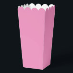 Modern Solid Pink Simple Chic Elegant Favour Box<br><div class="desc">Modern Solid Pink Simple Chic Elegant Popcorn Favour Boxes features a modern solid pink. Perfect for Valentine's Day,  Women's Day,  Mother's Day,  birthday parties,  anniversary,  weddings,  baby showers and more. Created by Evco Studio www.zazzle.com/store/evcostudio</div>