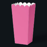 Modern Solid Pink Simple Chic Elegant Favour Box<br><div class="desc">Modern Solid Pink Simple Chic Elegant Popcorn Favour Boxes features a modern solid pink. Perfect for Valentine's Day,  Women's Day,  Mother's Day,  birthday parties,  anniversary,  weddings,  baby showers and more. Created by Evco Studio www.zazzle.com/store/evcostudio</div>