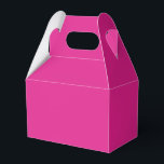 Modern Solid Pink Simple Chic Elegant Favour Box<br><div class="desc">Modern Solid Pink Simple Chic Elegant Favour Boxes features a modern solid pink. Perfect for Valentine's Day,  Women's Day,  Mother's Day,  birthday parties,  anniversary,  weddings,  baby showers and more. Created by Evco Studio www.zazzle.com/store/evcostudio</div>