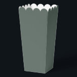 Modern Solid Sage Green Simple Chic Elegant Favour Box<br><div class="desc">Modern Solid Sage Green Simple Chic Elegant Popcorn Favour Boxes features a modern solid green. Perfect for Valentine's Day,  Women's Day,  Mother's Day,  Father's Day,  birthday parties,  anniversary,  weddings,  baby showers and more. Created by Evco Studio www.zazzle.com/store/evcostudio</div>