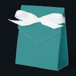 Modern Solid Teal Green Simple Chic Elegant Favour Box<br><div class="desc">Modern Solid Teal Green Simple Chic Elegant Favour Boxes features a modern solid teal green. Perfect for Valentine's Day,  Women's Day,  Mother's Day,  birthday parties,  anniversary,  weddings,  baby showers and more. Created by Evco Studio www.zazzle.com/store/evcostudio</div>