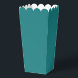 Modern Solid Teal Green Simple Chic Elegant Favour Box<br><div class="desc">Modern Solid Teal Green Simple Chic Elegant Popcorn Favour Boxes features a modern solid teal green. Perfect for Valentine's Day,  Women's Day,  Mother's Day,  birthday parties,  anniversary,  weddings,  baby showers and more. Created by Evco Studio www.zazzle.com/store/evcostudio</div>