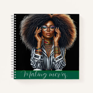 Modern, sophisticated and elegant notebook