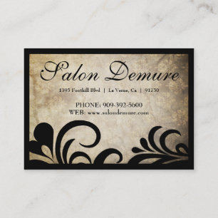Modern Sophisticated Salon Gift Certificates