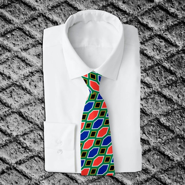 Modern South Africa Ties, African Flag fashion Tie (Creator Uploaded)