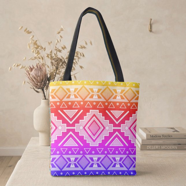 Modern Southwest Diamonds Style Tote Bag (Creator Uploaded)
