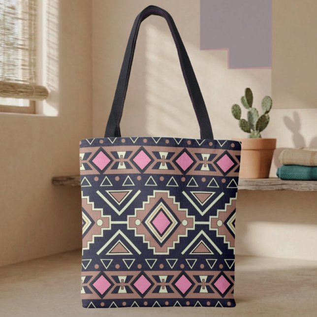 Modern Southwest Diamonds Style Tote Bag (Creator Uploaded)