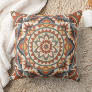 Modern Southwest Mandala Cushion