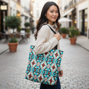 Modern Southwest Style Tote Bag