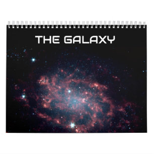 Modern Space THE GALAXY Calendar