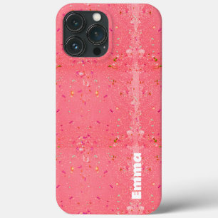 Modern Sparkle glitter chic with Name  iPhone 13 Pro Max Case