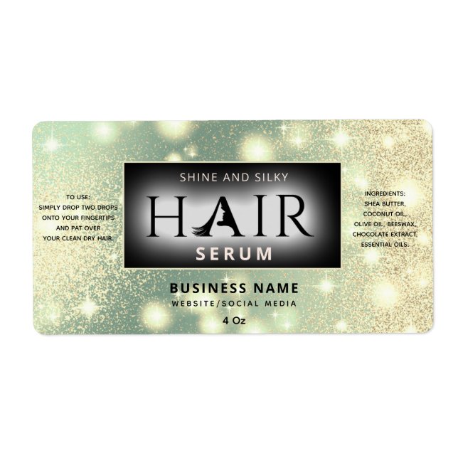 Modern sparkle hair serum  (Front)