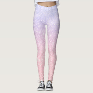 Modern Sparkles Girly  Leggings