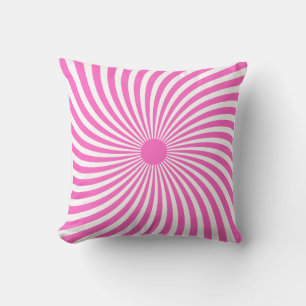 Modern Spiral Throw Pillow: A Touch of Elegance Cushion
