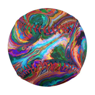 Modern Splash of Paints Baseball
