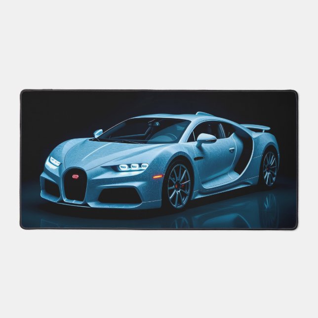 Modern Sports Car Desk Mat (Front)