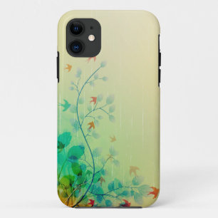 Modern Spring Floral Abstract Art Case-Mate iPhone Case