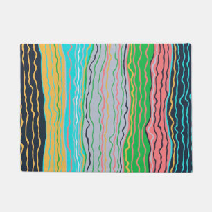 Modern Squiggles Doormat