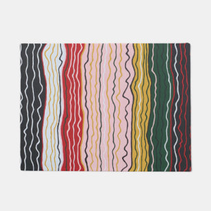 Modern Squiggles Doormat