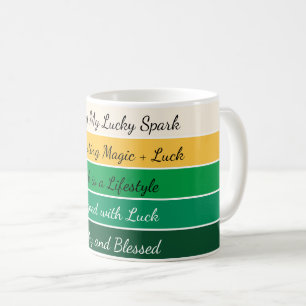 Modern St. Patrick’s Day Gradient Coffee Mug
