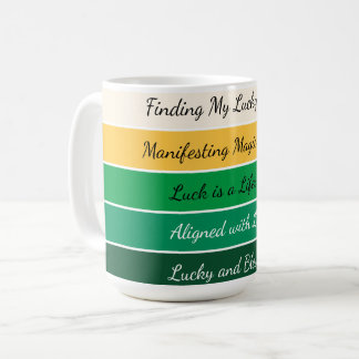 Modern St. Patrick’s Day Gradient Coffee Mug
