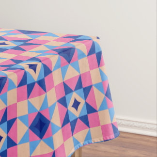 Modern Star Block Quilt Tablecloth