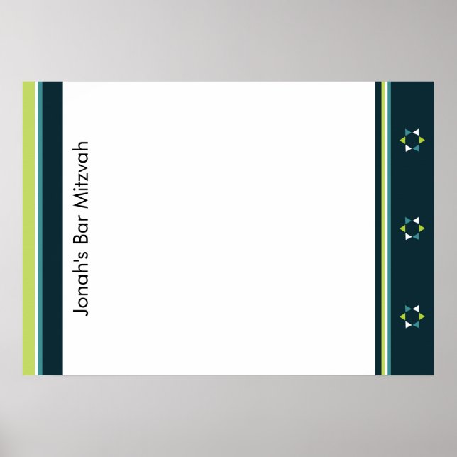 Modern Star Sign In Poster (Front)