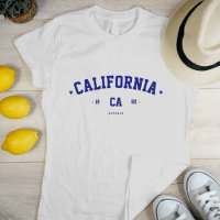 MODERN STATE CITY CUSTOM NAME CALIFORNIA SUMMER