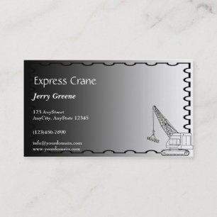 Modern Steel Construction Business Card