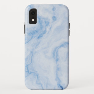 Modern Stone Dusty Blue Marble Case-Mate iPhone Case