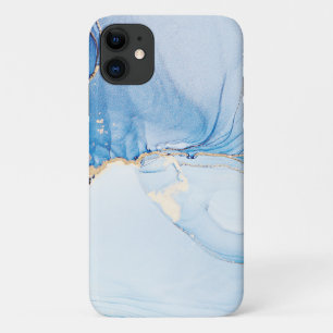 Modern Stone Dusty Blue Marble Case-Mate iPhone Case