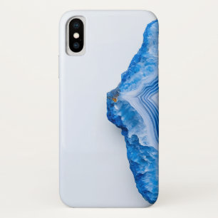 Modern Stone Dusty Blue Marble Case-Mate iPhone Case