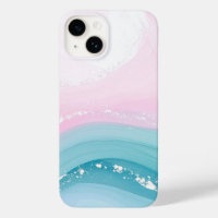 Modern Stone Dusty Blue Marble